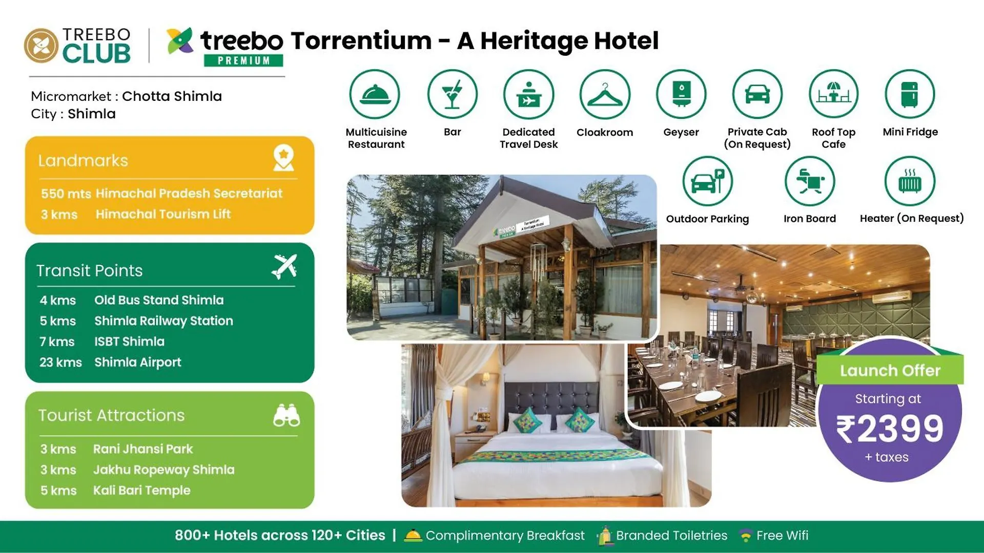 Treebo Premium Torrentium - A Heritage Hotel Shimla